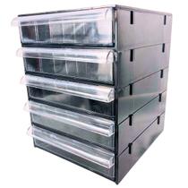 Gaveteiro Organizador Multiuso Resistente Cg505 5 Gavetas