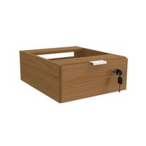 Gaveteiro p/ Escritório Industrial LI005 c/ 1 Gaveta c/ Chave Canela - Kappesberg Gaveteiro p/ Escritório Industrial LI005 c/ 1 Gaveta c/ Chave Canela - Kappesberg