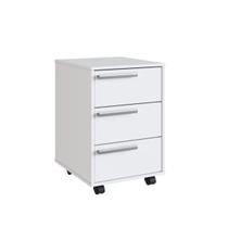 Gaveteiro para Escritório 3 Gavetas e Rodízio B26 Emovell