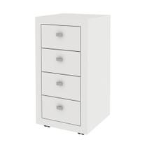 Gaveteiro para Escritório Home Office ME4133 MDP Branco G69 - Gran Belo