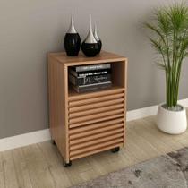 Gaveteiro para Escritório Ripado com Rodízios 38,5cm ME4175 Tecnomóbili