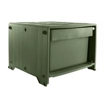 Gaveteiro Plástico 1 Gaveta Kz Container Verde Gaveteiro Plástico 1 Gaveta Kz Container Verde