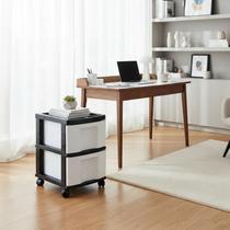 Gaveteiro Plástico Branco 2 Gavetas Agraplast Cod. 574