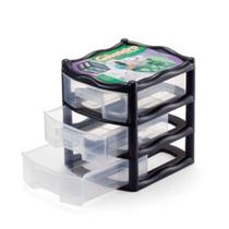 Gaveteiro Retangular Com 3 Gavetas - Ref: 0836