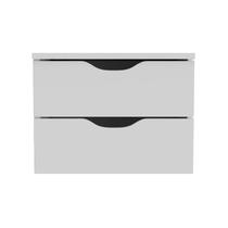 Gaveteiro Suspenso com 2 Gavetas Branco FSC - FLOW