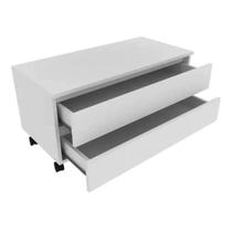 Gaveteiro Tipo Cômoda Com Rodinha Ecoplan Ecogc-2 - Ecoplanejados Gaveteiro Tipo Cômoda Com Rodinha Ecoplan Ecogc-2 - Ecoplanejados