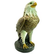 Gavião Águia Gesso Espanta Pomba Passarinho Decoração Casa Chácara Sítio Gavião Águia Gesso Espanta Pomba Passarinho Decoração Casa Chácara Sítio