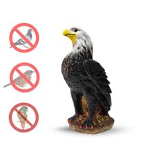 Gavião Repelente Espanta Pombos Pássaros Maritaca Preto - AVB DECOR