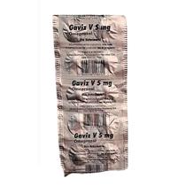 Gaviz V 5mg Cães e Gatos 1 Blister com 10 Comprimidos- Agener Gaviz V 5mg Cães e Gatos 1 Blister com 10 Comprimidos- Agener