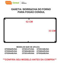 Gaxeta/borracha Do Forno Fogão Consul Cfs5 62 X 33 Cm