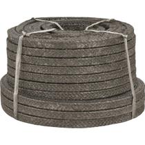 Gaxeta De Algodão Grafitada Vonder 5/8" 27,0 M Para Vedação De Bombas E Rodas D'água - Suporta