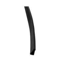 Gaxeta De Borracha P/ Vidro De Balcão Frigorífico 4 Mm U-12 Preta 3,5m