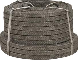 Gaxeta quadrada grafitada 1/2" 22m 4,9kg para vedação - Vonder Gaxeta quadrada grafitada 1/2" 22m 4,9kg para vedação - Vonder