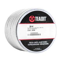 Gaxeta Teadit 2006 FDA Grafite Flexível Quadrada PTFE Expandido Aditivado Teflon 3/8 9,5mm 4,78m/kg 2kg Vedação Industrial Grau Alimentício Gaxeta Teadit 2006 FDA Grafite Flexível Quadrada PTFE Expandido Aditivado Teflon 3/8 9,5mm 4,78m/kg 2kg Vedação Industrial Grau Alimentício