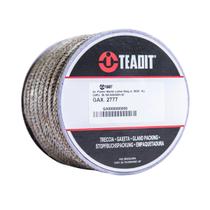 Gaxeta Teadit 2777 Ptfe Fibra Fenólica Flexível Quadrada 14,3mm 9/16 Vedação Industrial Alta Performance 3,03m/Kg 2Kg Gaxeta Teadit 2777 Ptfe Fibra Fenólica Flexível Quadrada 14,3mm 9/16 Vedação Industrial Alta Performance 3,03m/Kg 2Kg