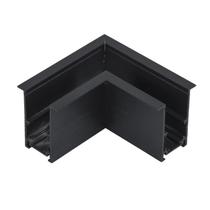 Gaya Conector em L Mag com Aba Preto 3051