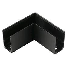 Gaya Conector para Trilho Em L Sobrepor Preto 1965