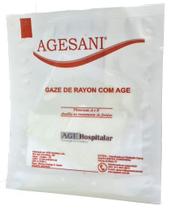 Gaze de Rayon com Age Tamanho 7,5cm x 7,5cm (Unidade) Agesani