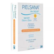 Gaze de Rayon Em Óleo Sachet Pielsana - 7,5CM X 15CM - CAIXA COM 24 UNIDADES