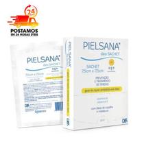 Gaze de Rayon Em Óleo Sachet Pielsana - 7,5CM X 7,5CM - CAIXA COM 24 UNIDADES