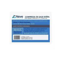 Gaze Estéril 13 Fios 7,5cm x 7,5cm com 150 Unidades Neve