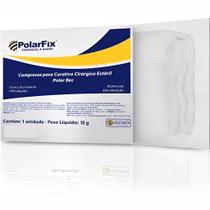 Gaze Esteril Algodonada 10x50cm Polarfix Kit com 50 Compressas