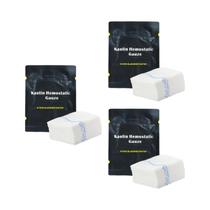 Gaze Hemostática De Caolim Para Trauma De Emergência, Dobrada Em Z, Solúvel Para Kit De Primeiros