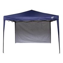 Gazebo Articulado 3x3 Aluminizado Praia E Campo 1 Parede em Lona Gazebo Articulado 3x3 Aluminizado Praia E Campo 1 Parede em Lona