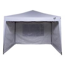 Gazebo Articulado 3x3 Aluminizado Praia E Campo 4 Paredes em Lona