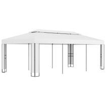 Gazebo Casafoyer con Doble Techo 3x6 m Blanco Gazebo Casafoyer con Doble Techo 3x6 m Blanco