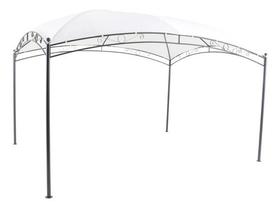 Gazebo De Aco Articulado Mykonos Branco 2,6x3x4m - Importado