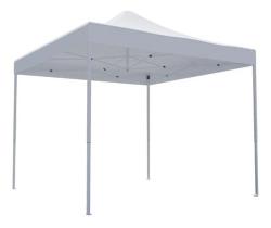 Gazebo De Aco Importado Branco 3,2x3x3m Importado Polinesia Gazebo De Aco Importado Branco 3,2x3x3m Importado Polinesia