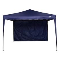 Gazebo Dobrável 3x3 Tendas Wild - Praia E Campo 1 Parede - Azul