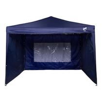 Gazebo Dobrável 3x3 Tendas Wild - Praia E Campo 3 Paredes - Azul