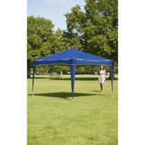 Gazebo Dobrável 3x3m Azul: Proteção UV50+ Rápida e Fácil Gazebo Dobrável 3x3m Azul: Proteção UV50+ Rápida e Fácil