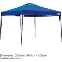 Gazebo Mor Flex Azul 3X3M C/Sacola Gazebo Mor Flex Azul 3X3M C/Sacola