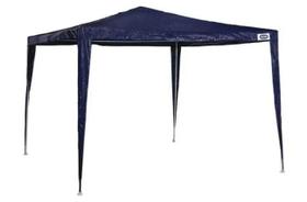 Gazebo mor rafia azul 3x3