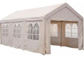 Gazebo Pergolado 800x400cm Aco E Poliester Jardim Premium - JHC