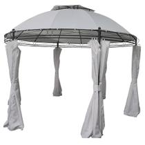 Gazebo Pergolado Red com Cortina