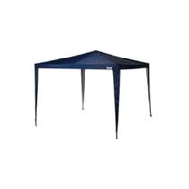 Gazebo Poliester Mor Oxford Azul 3m x 3m com Silvercoating