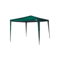 Gazebo Poliester Mor Oxford Verde 3m x 3m com Silvercoating