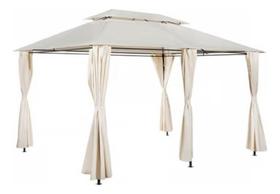 Gazebo Retangular Importado Com Cortinas 270x300x400 Cm Gazebo Retangular Importado Com Cortinas 270x300x400 Cm