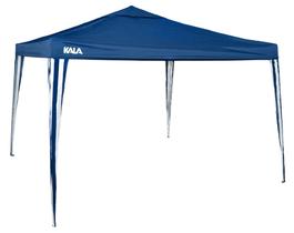 Gazebo tenda dobrável (articulado) com pés em alumínio 3mx3m / 2,5m kala azul c/sacola Gazebo tenda dobrável (articulado) com pés em alumínio 3mx3m / 2,5m kala azul c/sacola