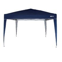 Gazebo Tenda Nautika Trixx 3x3 Articulada Aluminizado Proteção UV 50+ Azul Praia Lazer Camping