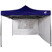 Gazebo Tendas Wild 3x3 Articulado Em Aço 2 Paredes De Lona