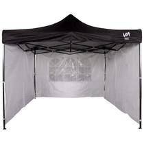 Gazebo Tendas Wild 3x3 Articulado Em Aço 3 Paredes De Lona