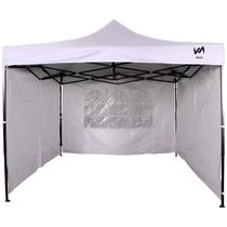 Gazebo Tendas Wild 3x3 Articulado Em Aço 3 Paredes De Lona