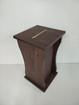 Gazofilacio Ofertório Madeira Marrom Dízimos E Ofertas Marrom Gazofilacio Ofertório Madeira Marrom Dízimos E Ofertas Marrom