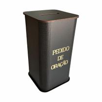 Gazofilácio Pedido de Oração / 35 centímetros - Preto Gazofilácio Pedido de Oração / 35 centímetros - Preto