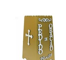 Gazofilácio Pedidos De Oração Igreja Em Mdf Pintado Cruz Gazofilácio Pedidos De Oração Igreja Em Mdf Pintado Cruz